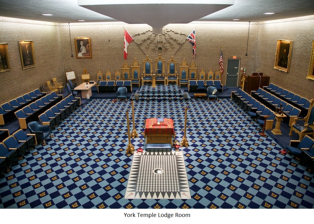 York Masonic Lodge Room